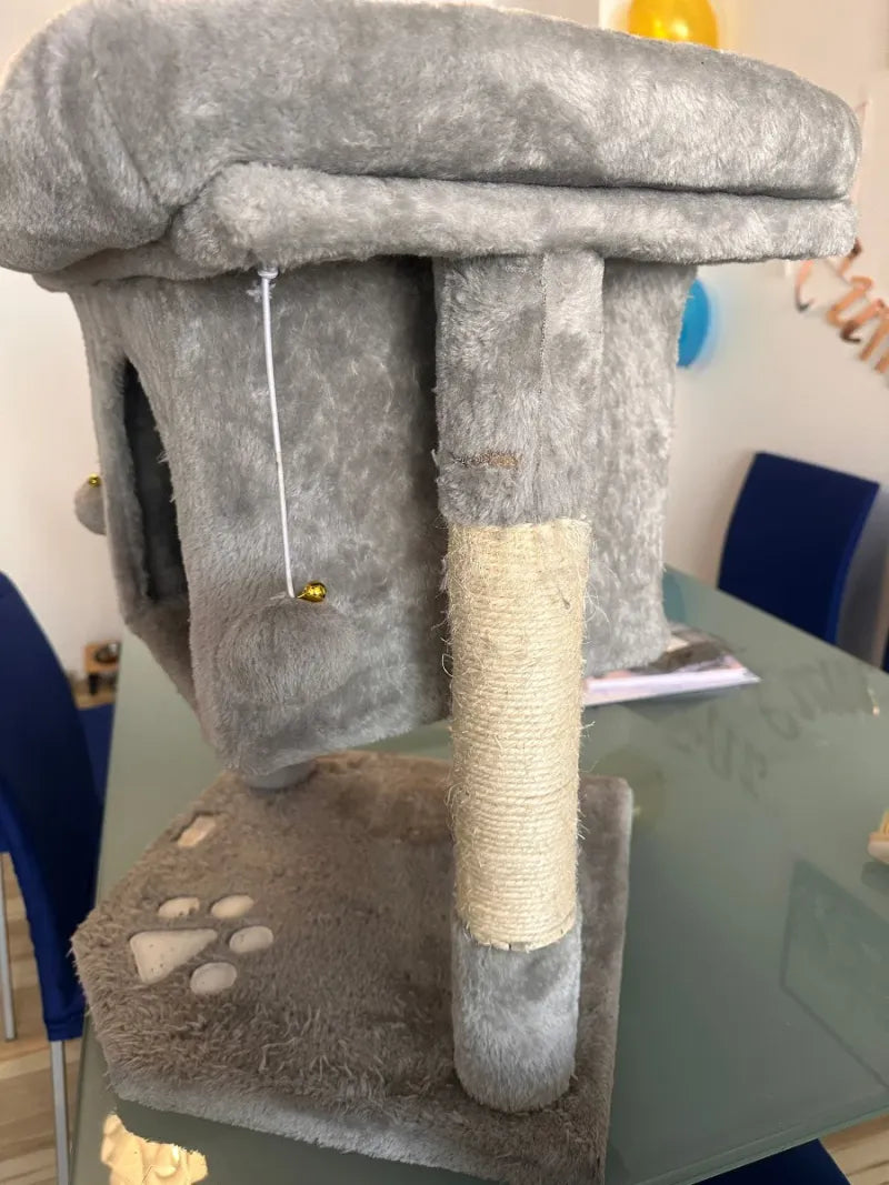 Gimnasio para gatos de felpa