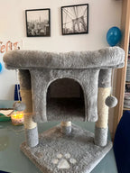 Gimnasio para gatos de felpa