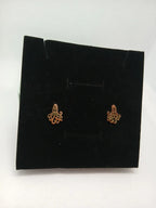 Aretes Pulpo Acero Dorado