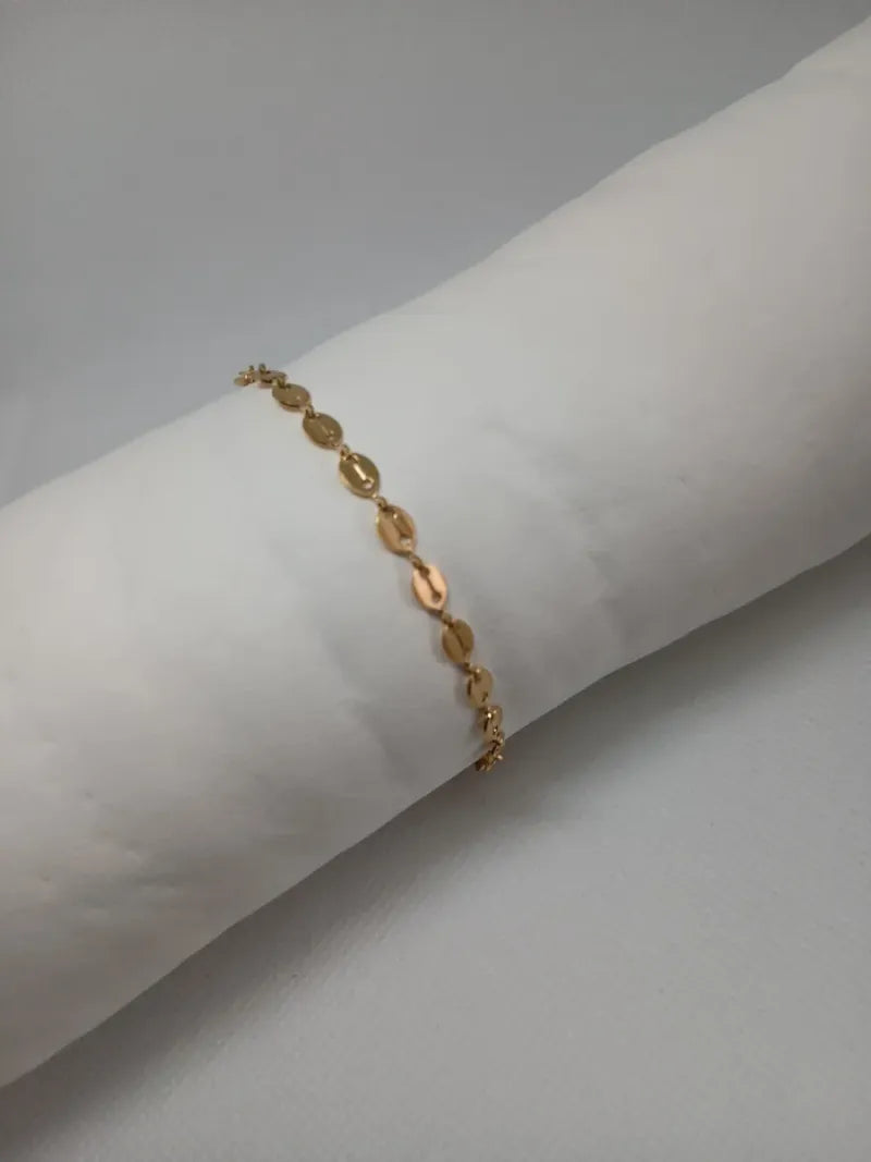 Pulsera Acero Dorado