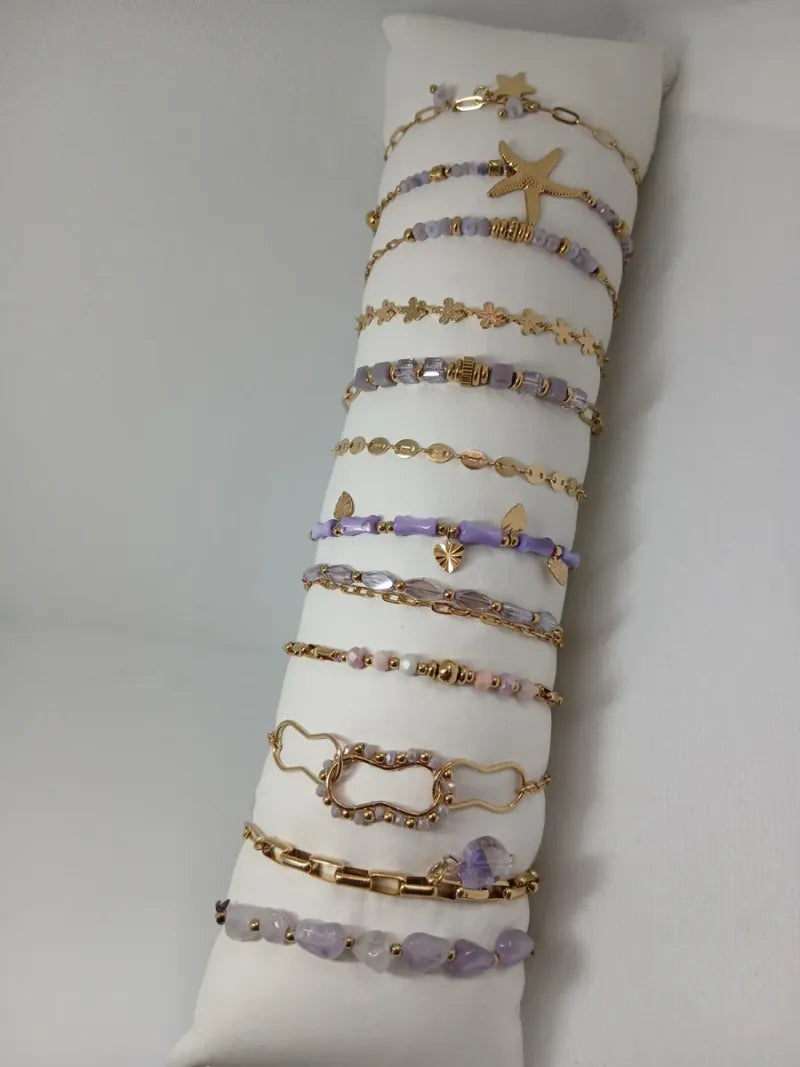Pulseras Acero Dorado Varios Modelos