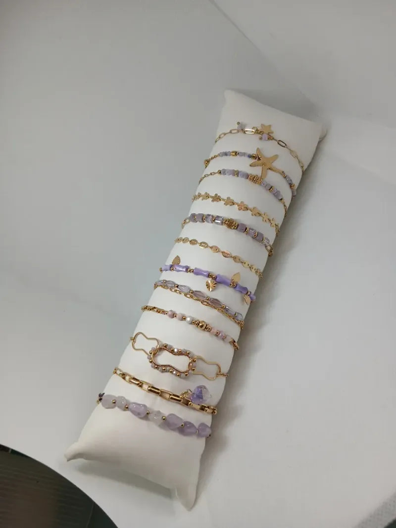 Pulseras Acero Dorado Varios Modelos