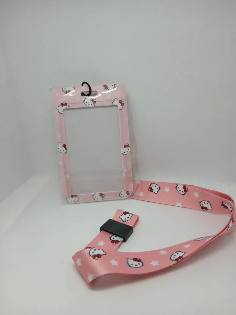 Porta carnet Hello Kitty con cinta