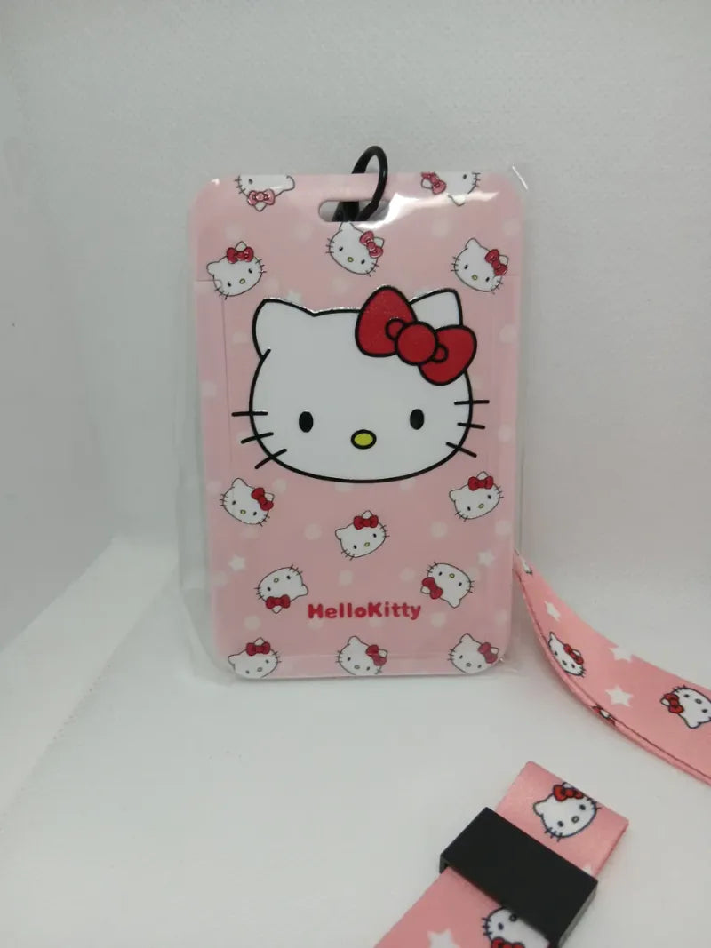 Porta carnet Hello Kitty con cinta