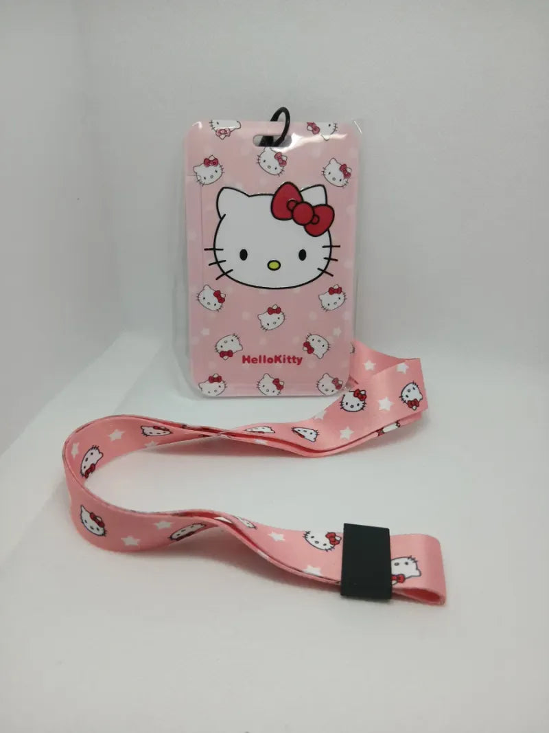 Porta carnet Hello Kitty con cinta
