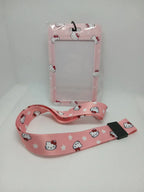 Porta carnet Hello Kitty con cinta