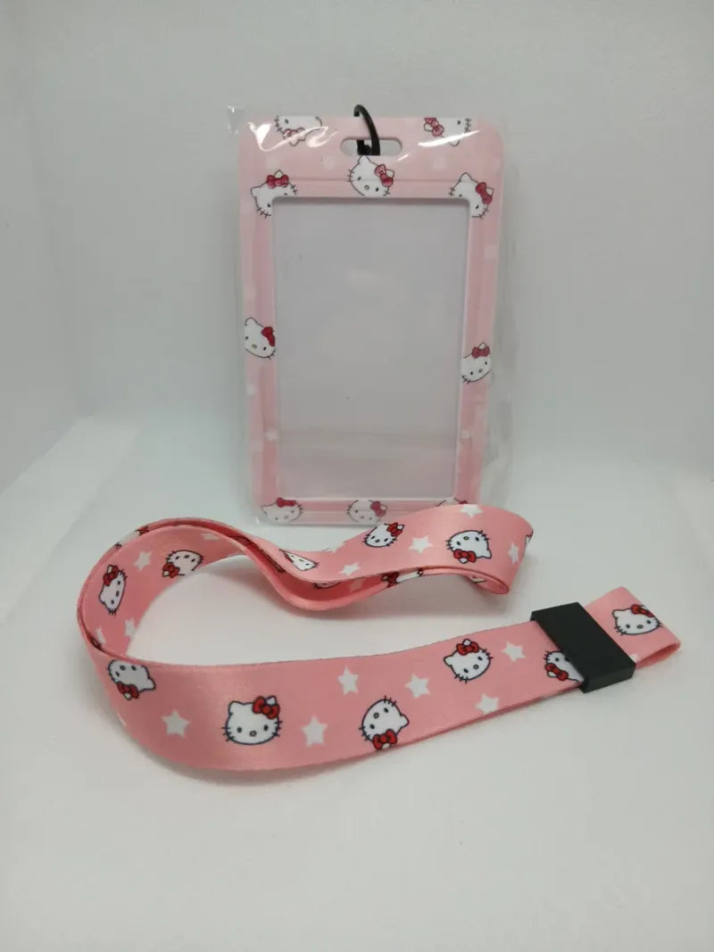 Porta carnet Hello Kitty con cinta