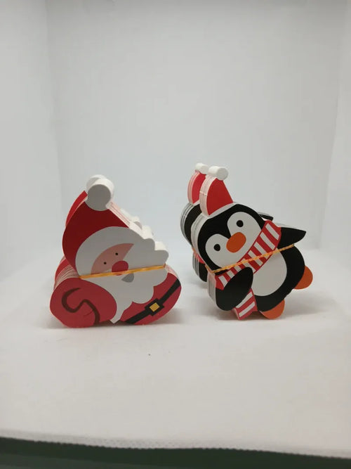 100 Tarjetas Papel Chups Navideñas