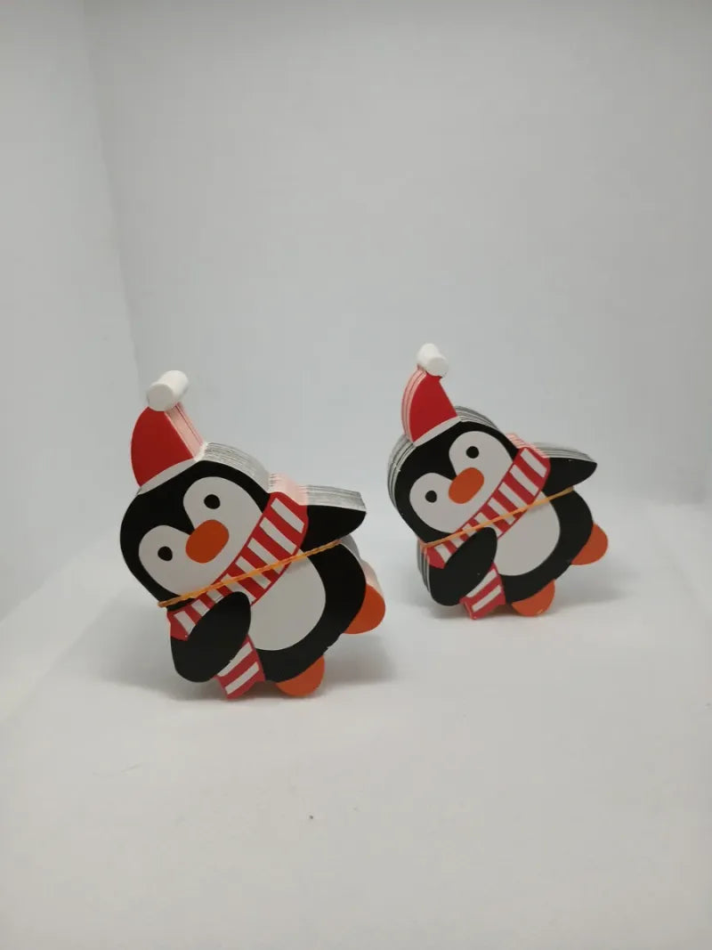 100 Tarjetas Papel Chups Navideñas