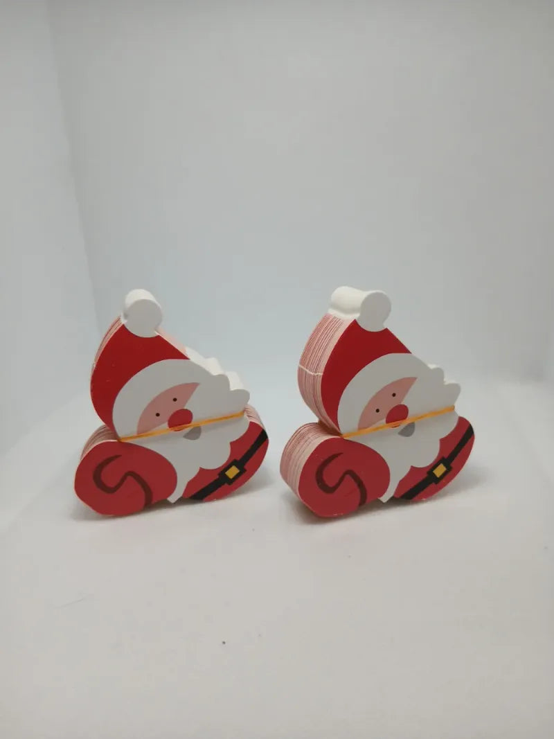 100 Tarjetas Papel Chups Navideñas