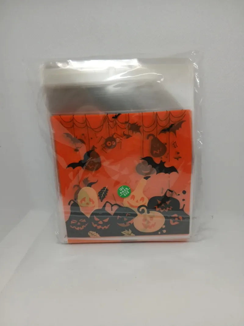100 Bolsas Halloween ó Navideñas 10x13cm