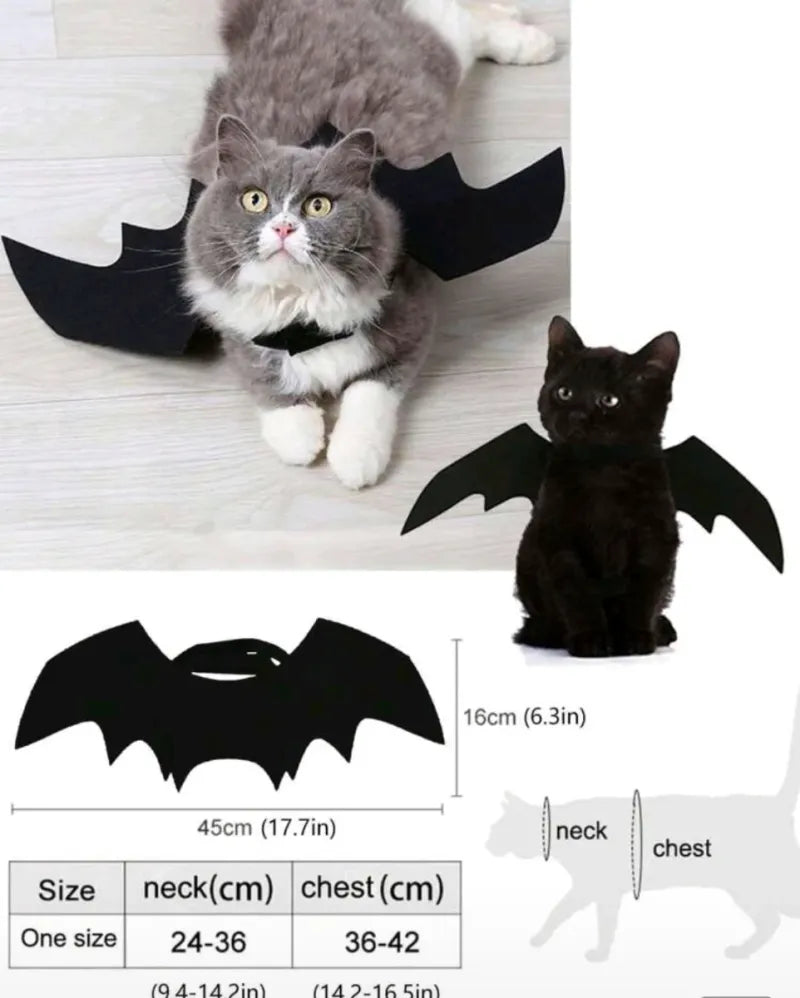 Alas de murciélago para disfraz de mascota