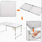 Mesa Plegable Camping Aluminio Portátil