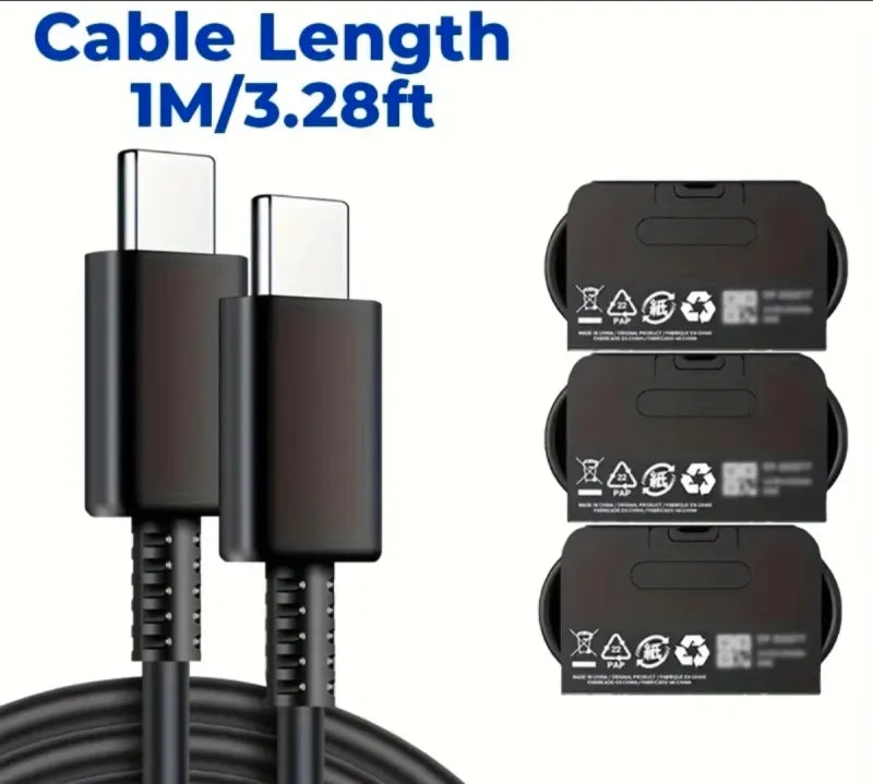 Cable Carga Rápida Samsung 66W Tipo C 1M