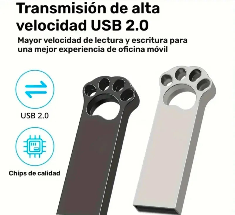 Pendrive USB 256MB Patita Metálico