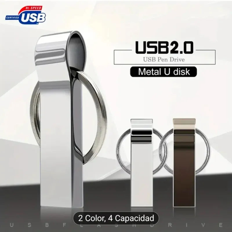 Pendrive USB Metálico Alta Velocidad