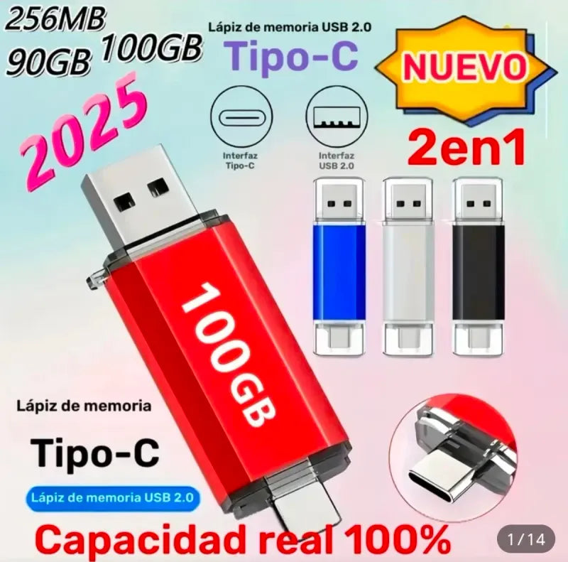 Pendrive USB 256MB Azul