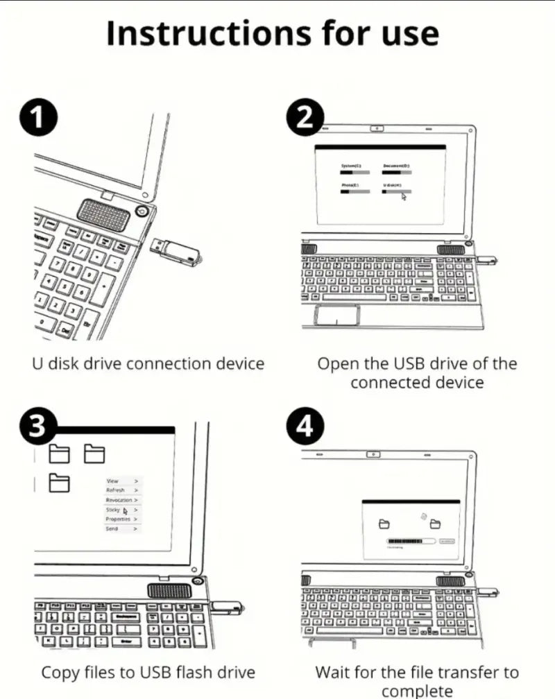 Memoria USB Mini Metal Negro/Plata, 2 Modelos