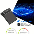 Memoria USB Mini Metal Negro/Plata, 2 Modelos