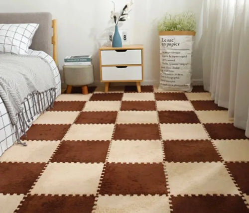 Alfombra Puzzle Suelo 20 Piezas Fleece