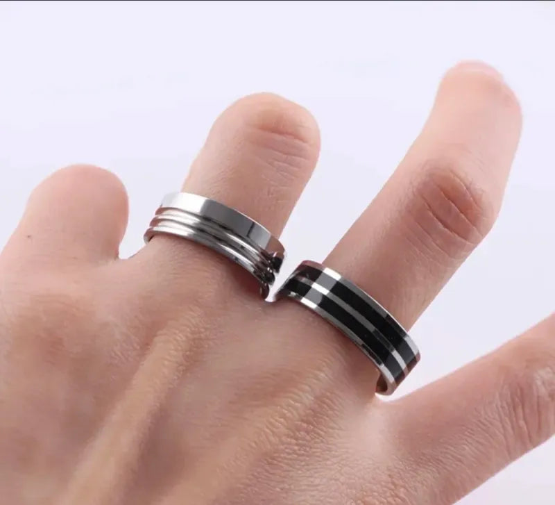 Anillos Acero Inoxidable Hombres