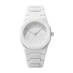 Reloj Cuarzo Unisex Elegante Blanco ó Negro