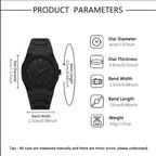 Reloj Cuarzo Unisex Elegante Blanco ó Negro