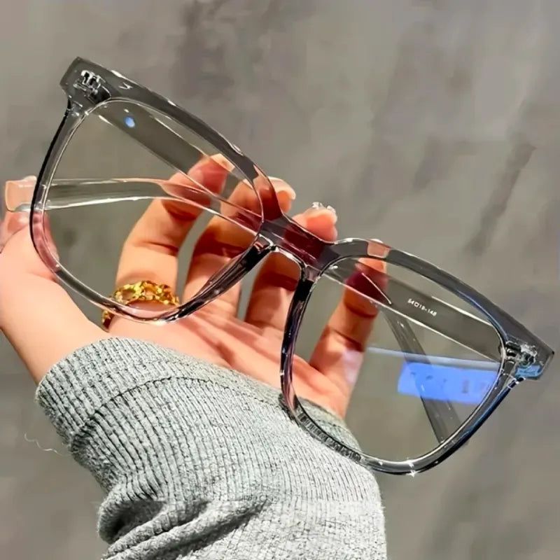 Gafas Montura Cuadrada Unisex Negra Gris ó Blanca
