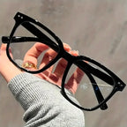 Gafas Montura Cuadrada Unisex Negra Gris ó Blanca