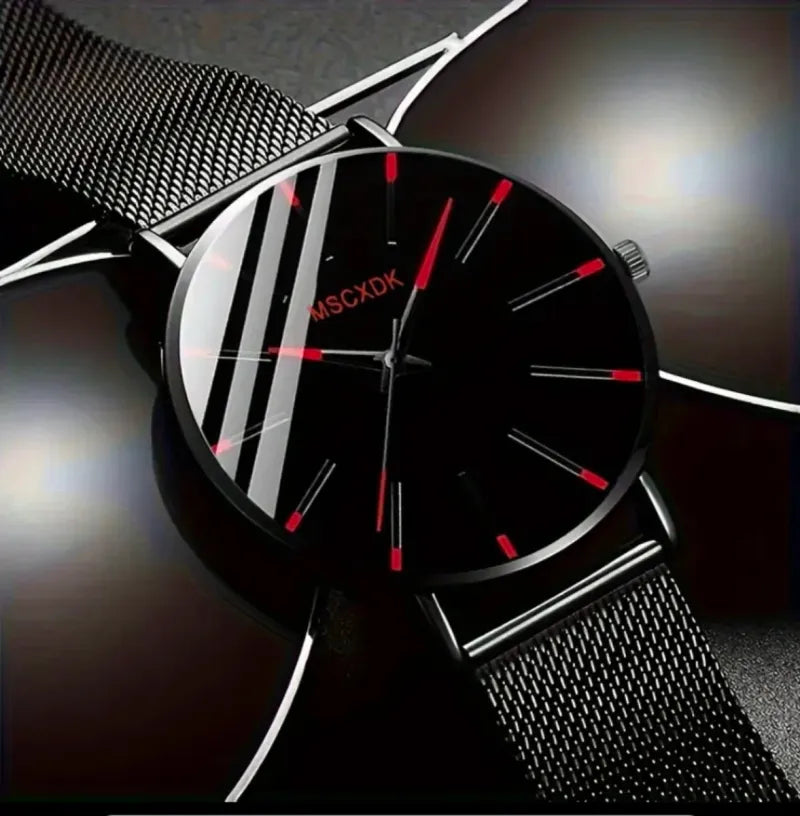Reloj MSCOR redondo con pulsera