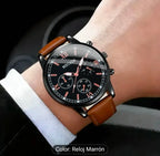 Reloj MSCXDK Cuarzo Correa Marrón Hombre