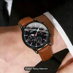 Reloj MSCXDK Cuarzo Correa Marrón Hombre