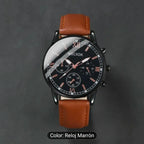 Reloj MSCXDK Cuarzo Correa Marrón Hombre