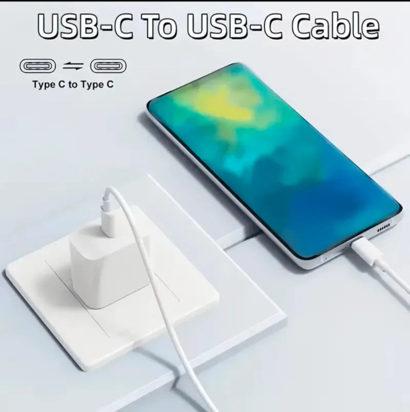 Cable USB-C a USB-C de 1 Metro