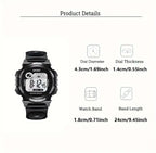 Reloj Deportivo Digital Sport Negro/Rojo