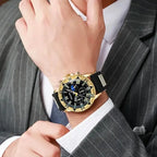 Reloj KULLEN Hombre Azul y Dorado ó Negro y Dorado