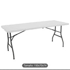 Mesa Plegable Resina Reforzada 1.50m