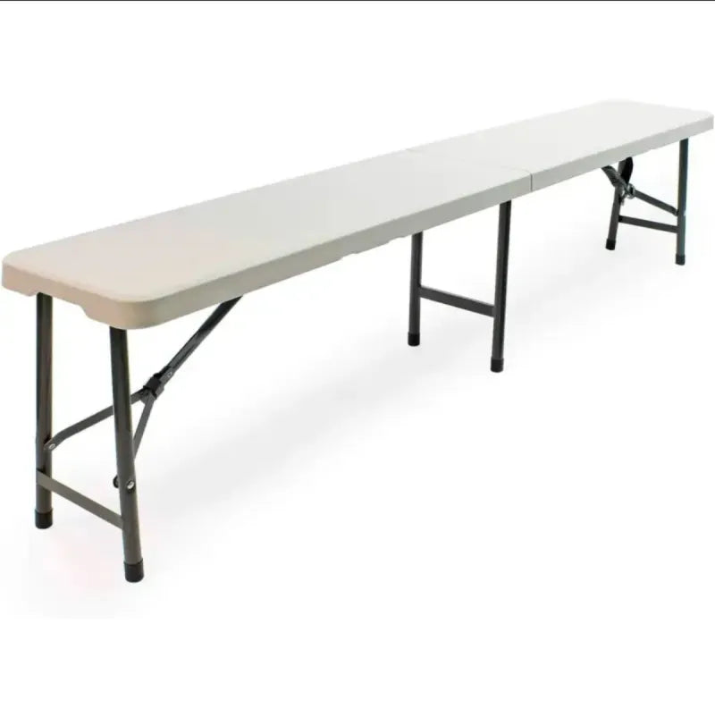 Banco Plegable Portátil Resina 182cm