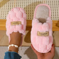 Pantuflas Suaves Felpa Mujer Talla 38-39