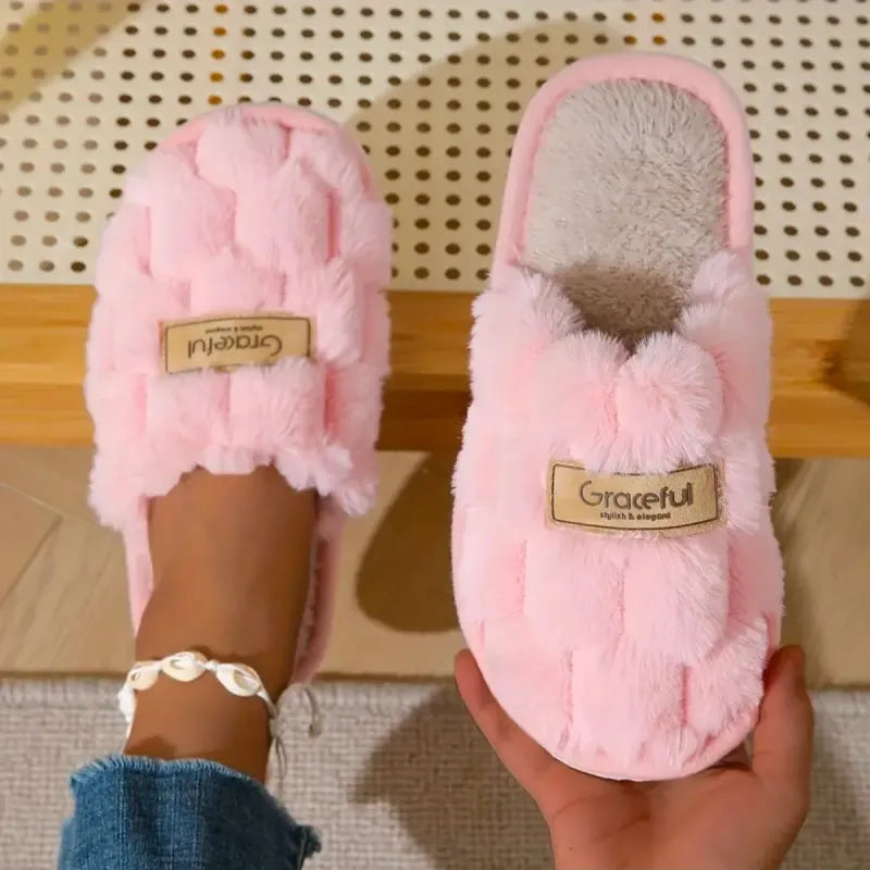 Pantuflas Suaves Felpa Mujer Talla 38-39