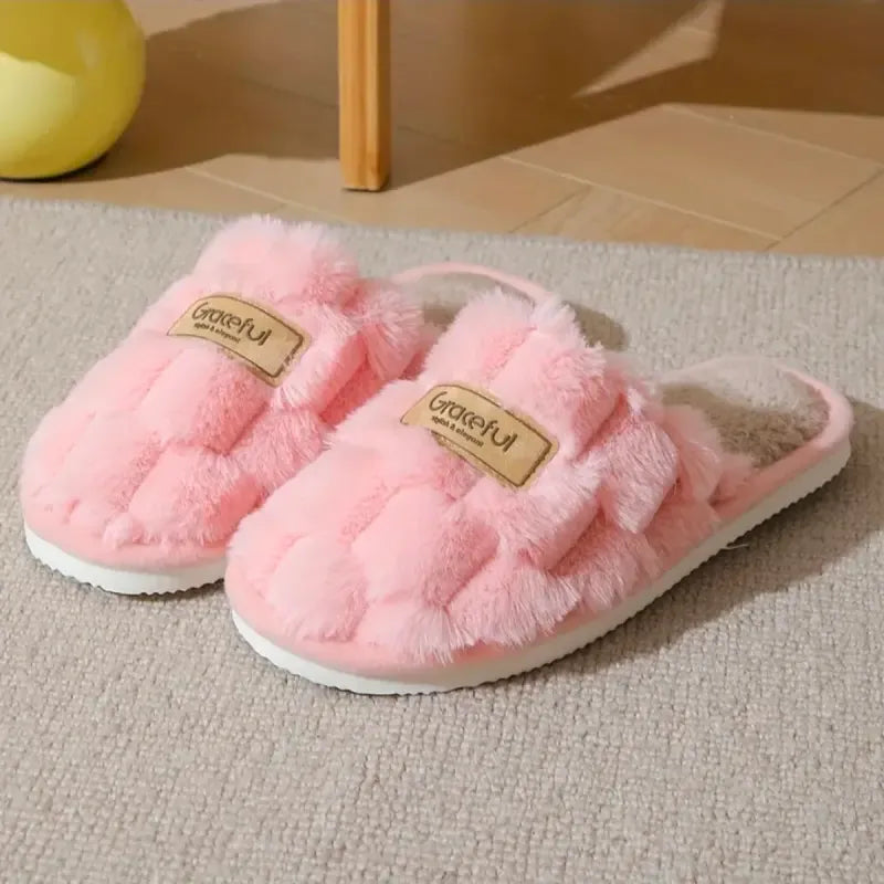 Pantuflas Suaves Felpa Mujer Talla 38-39