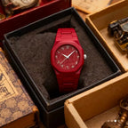 Reloj Correa Silicona Unisex Rojo