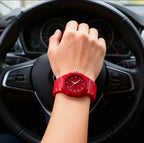 Reloj Correa Silicona Unisex Rojo