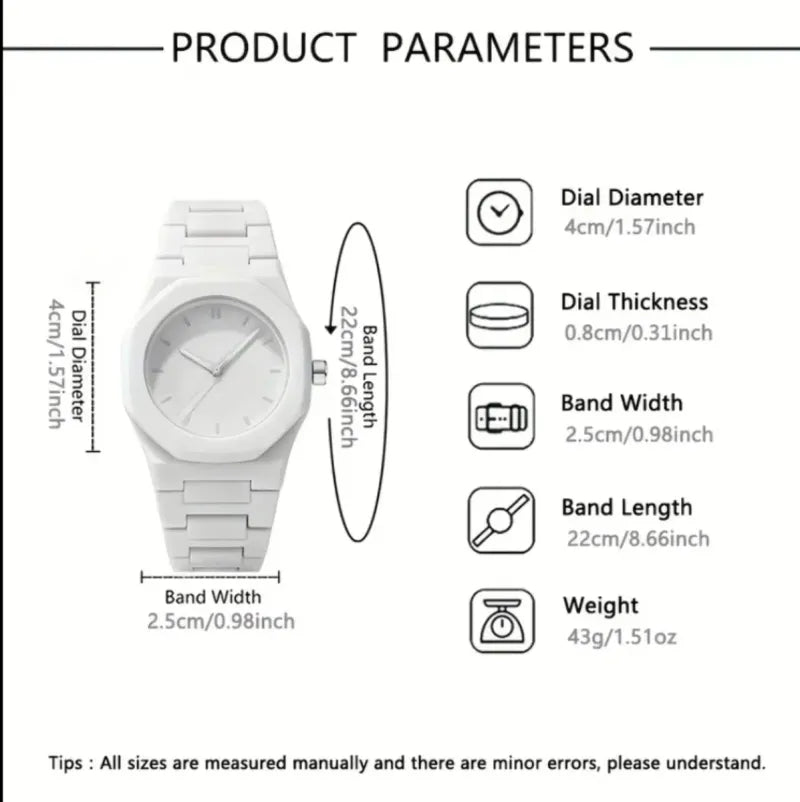 Reloj Correa Silicona Unisex Rojo
