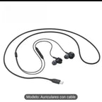 Auriculares USB-C con Control Cable