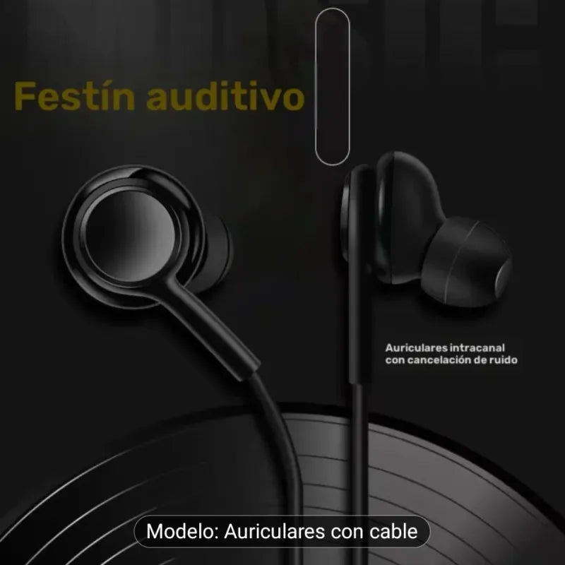 Auriculares USB-C con Control Cable