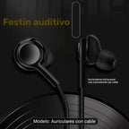 Auriculares USB-C con Control Cable