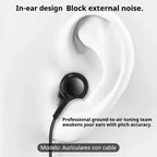 Auriculares USB-C con Control Cable