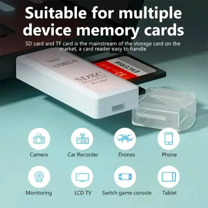 Lector Tarjetas USB-C TF SD. 2 Modelos