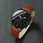 Reloj Marrón Hombre 3 Manillas